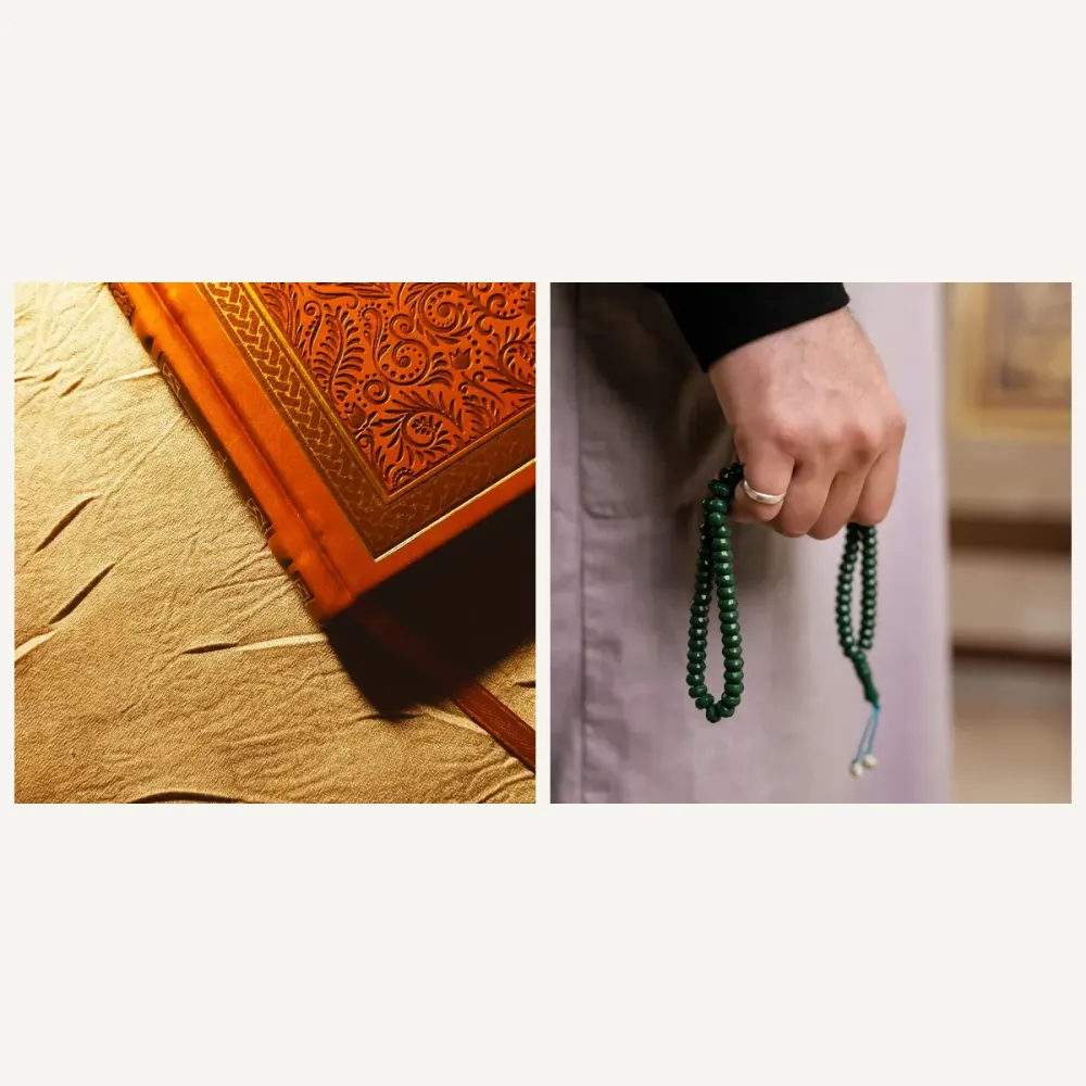 Deri Kaplı Yasin Tesbih Seti