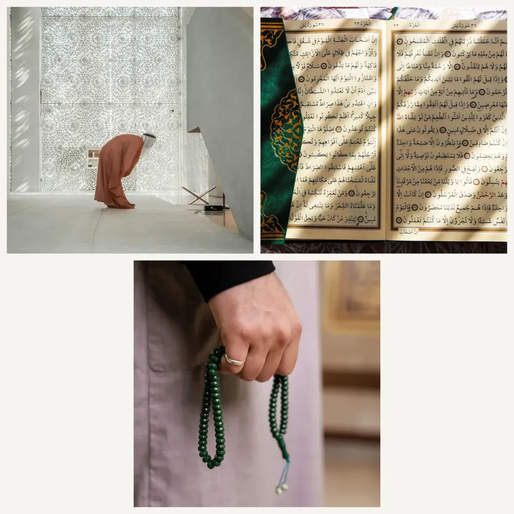 Namaz Elbiseli Yasin Tesbih Seti