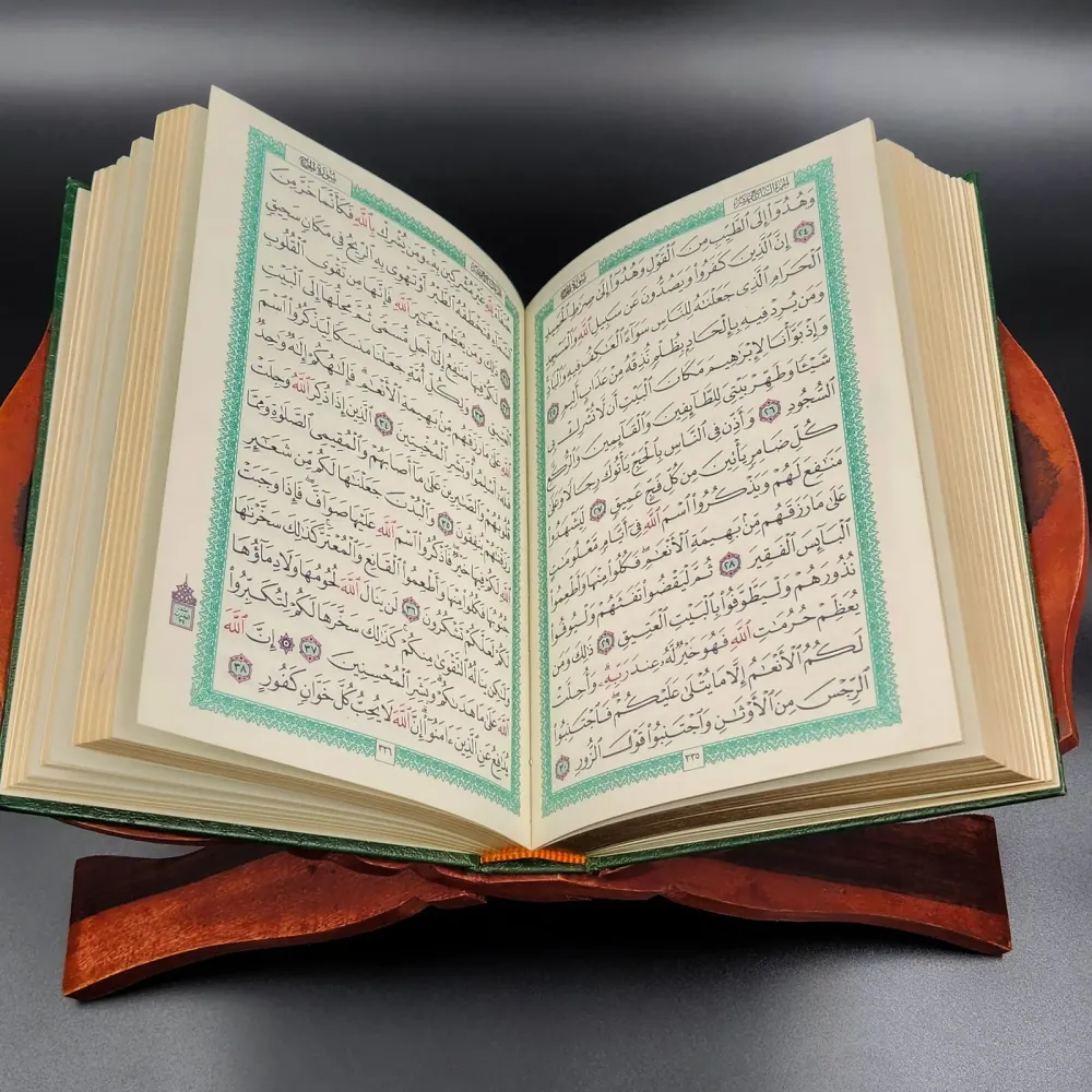 İsimli Rahleli Kur'an Seti